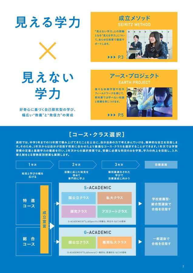 成立学園高等学校｜デジタルパンフレット